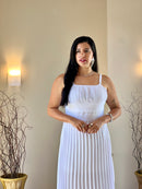 VESTIDO PLISSADO