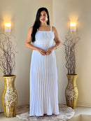 VESTIDO PLISSADO