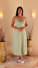 VESTIDO MIDI FRISSE