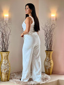 CONJUNTO COLETE BRANCO